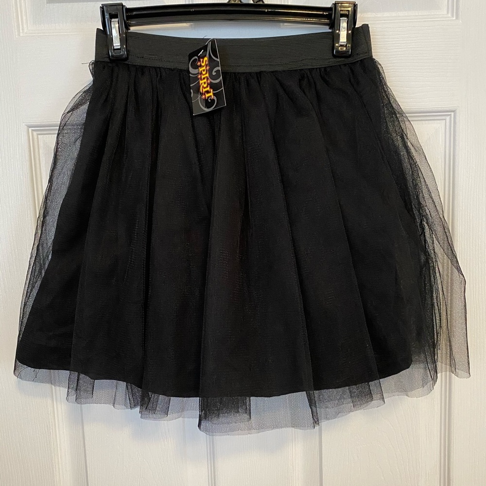 One size fits all black costume skirt